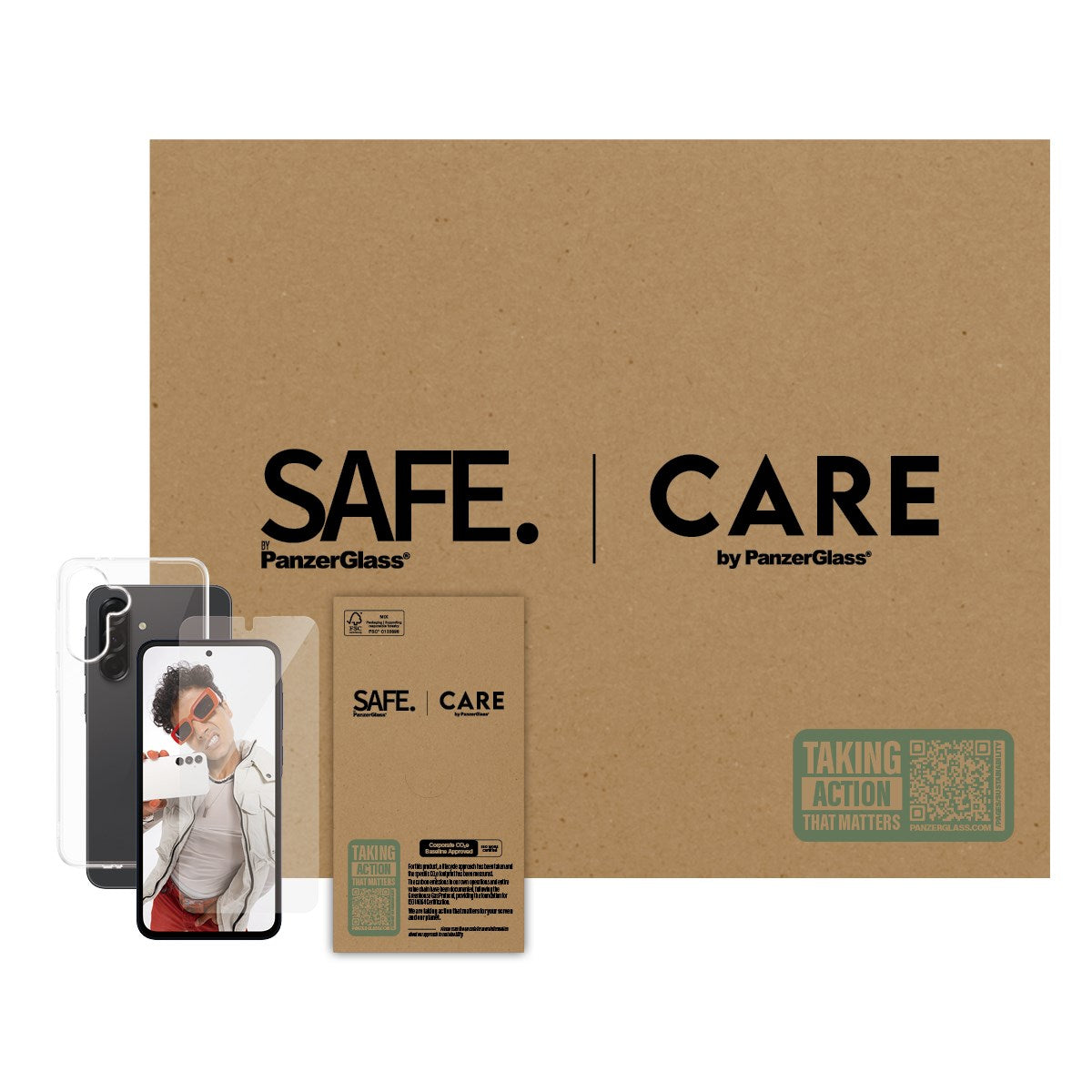 CARE by PanzerGlass® Fashion 2-in-1 Set Samsung Galaxy A36 5G